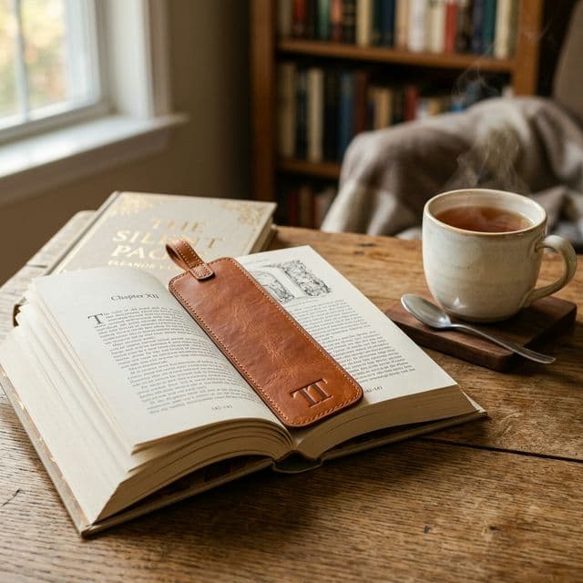 Smart Leather Bookmark